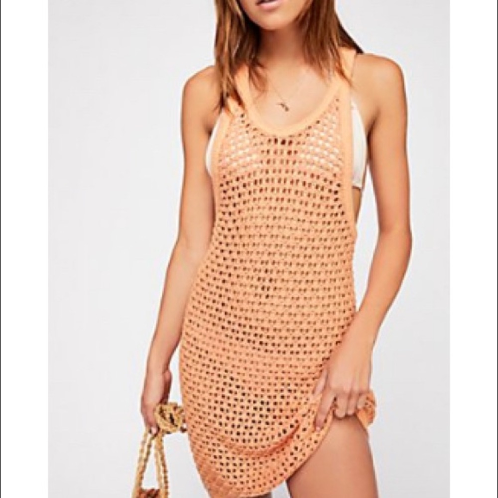 FREE PEOPLE•Red De Pesce Tunic